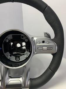 Volante de Fibra de Carbono para Mercedes Benz C200 C300 E200 E300 GLC CLS, Cuero Perforado Personalizado, <span class=keywords><strong>Precio</strong></span> al por Mayor - Product Image 6