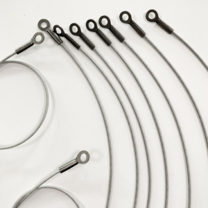 1.5mm dây thép không gỉ Dây đóng dấu với khoen - Product Image 1