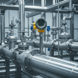 <strong>Industrial</strong> Fuel Tuning Fork Densimeter Liquid Pressure <strong>Densitometer</strong> Density Meter - Product Image 4