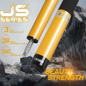 YEUEK Carbon Fiber <b>Pool</b> Cue <b>Stick</b> 12.5mm Tip,Low DeflectionBilliard Cue <b>Sticks</b> <b>Pool</b> <b>Sticks</b> with 3/8 * 8 Pin,58"Cue <b>Stick</b> 19-20oz - Product Image 2