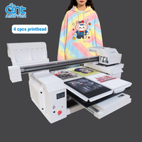 Meilleure imprimante DTG industrielle pour sweats à capuche, machine d'impression textile à 4 têtes d'impression pour sweats à capuche, meilleure machine d'impression DTG pour sweats à capuche
