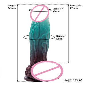 Silikon Alien Anal seks oyuncakları esnek güçlü vantuz Dildos antik Beast canavar oyuncaklar büyük boy seks oyuncakları kadınlar için - Product Image 6