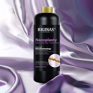 Riginas Private Label Taninoplastia <strong>Keratin</strong> Protein <strong>Nano</strong> Cream for Damaged 1000ml Straightening Hair Treatment - Product Image 4