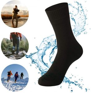 Chaussettes musulmanes imperméables wudhu chaussettes d'équipage pour les sports de plein air unisexes cyclisme pêche <span class=keywords><strong>boule</strong></span> de glace CoolMax chaussettes épaisses chaudes <span class=keywords><strong>à</strong></span> séchage rapide - Product Image 1