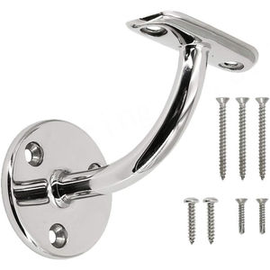 304 Support mural solide en acier inoxydable Supports de main courante muraux Mains courantes en acier inoxydable Supports en verre Escalier - Product Image 4