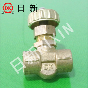 Dk Gate Valve Copper Alloy Internal Thread Straight Through Water Use - Product Image 1