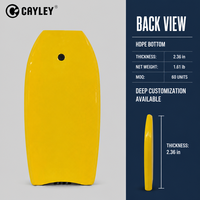 Bodyboard graphique personnalisé léger pour le surf sur les vagues, pour la plage, la piscine, les sports nautiques, les jeunes, les adultes, l'été, l'océan