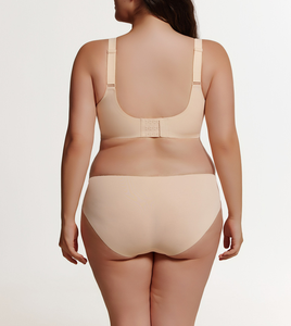 Soutiens-gorge sans couture pour femmes, sans armatures, push-up, couvrant entièrement, en maille en <span class=keywords><strong>V</strong></span>, bralettes douces, soutien-gorge de tous les jours - Product Image 5