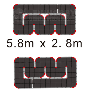 <span class=keywords><strong>Pista</strong></span> per <span class=keywords><strong>Auto</strong></span> RC Mini-z <span class=keywords><strong>in</strong></span> Scala 1/28 Personalizzata 5,8*2,8M, Circuito da Corsa Fai-da-Te <span class=keywords><strong>in</strong></span> Plastica, Canale Esclusivo per Acquisti all'Ingrosso - Product Image 4