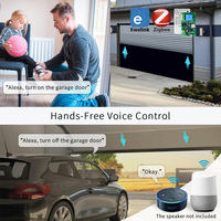 Module de relais sans fil intelligent ZBEV-TDQ Ewelink Zigbee RF à contact sec, 4 canaux, compatible Alexa Google Home, contrôle via application PC