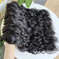 Meilleure qualité de qualité 12A prix de gros brésilien cru vierge cuticule aligné cheveux humains faisceaux de vague d'eau naturelle