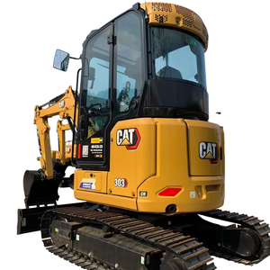 Mini-excavatrice Caterpillar 303 neuve de 3 tonnes en vente, haute performance, modèles Cat 305, 312, 315 également disponibles, machine de construction en promotion. - Product Image 2