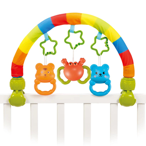Samtoy bébé <span class=keywords><strong>lit</strong></span> poussette hochet <span class=keywords><strong>cadre</strong></span> suspendus jouets arqué activité arc landau jouet bébé berceau Mobile - Product Image 1