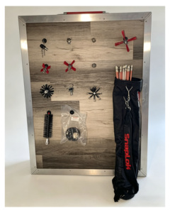 Kit <span class=keywords><strong>de</strong></span> nettoyage <span class=keywords><strong>pour</strong></span> cheminée : brosses et bâtons <span class=keywords><strong>de</strong></span> nettoyage <span class=keywords><strong>pour</strong></span> foyer et cheminée - Product Image 5