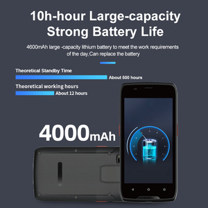 P50AT 5.0 INCH 2 + 16GB Giá Rẻ Cầm Tay Hậu Cần Pda Android 9.0 Kho Máy Quét Mã Vạch Wifi Bt Gps Gồ Ghề Thiết Bị Đầu Cuối - Product Image 4