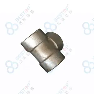 Forged Pipe Fittings Stainless Steel Reducing Tee F304 Threaded Socket Weld