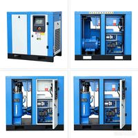 Compresseur d'air à vis 10hp 20hp 30hp 50hp 8bar 10bar 7.5kw 11kw 15kw 45kw 500l 600l 1000l Certifié CE