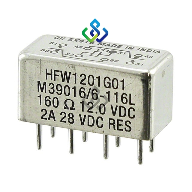 IN STOCK ORIGINAL BRAND NEW RELAY GEN PURPOSE DPDT 2A 12V HFW1201G01