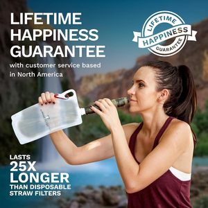 Depuratore d'<span class=keywords><strong>acqua</strong></span> portatile a membrana a ultrafiltrazione per uso esterno con cannuccia per <span class=keywords><strong>acqua</strong></span> potabile diretta - Product Image 5