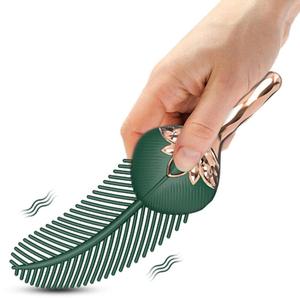 Double Headed Nipple Stimulator Clitoral Massage Female Masturbator G-spot Feather Erotic <b>Vibrator</b> Adult Sex Toys for Women% - Product Image 5