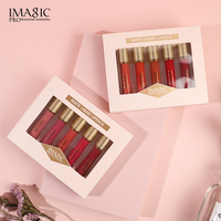 Kit de gloss à lèvres IMAGIC, hautement pigmenté, vibrant, anti-bavures, résistant au transfert, léger, confortable