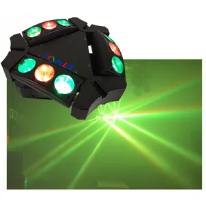 DJ Moving Beam Head Stage Lights 9*10W RGBW 4 in1 LED Moving Head Spider Beam Light