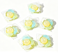 Ansmann Eco-Friendly 5-in-1 Booster Beads Laundry Pods untuk Pakaian 50%-80% Bahan Aktif Pembersih Mendalam Pelindung Warna