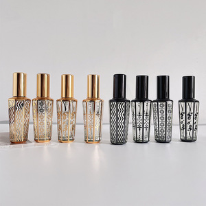 Wholesale 15ml Clear Screen Printed Custom Fine <b>Mist</b> Pump Sprayer Refillable Luxury Empty Square Glass Perfume <b>Bottle</b> - Product Image 4