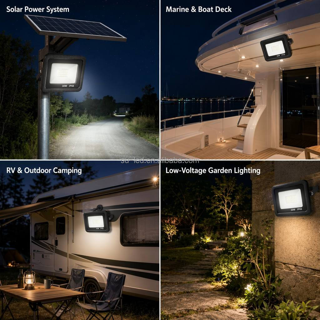 12-36V DC IP66 Outdoor Energy Saving LED Flood Light 20W · image 6