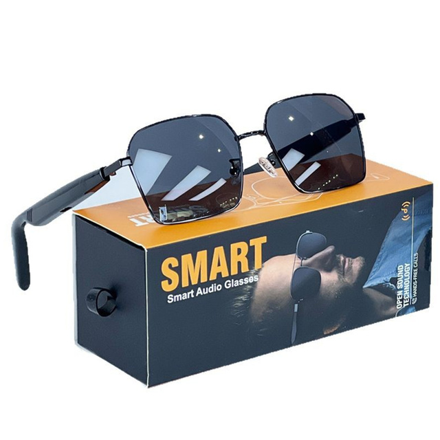 Smart Audio Glasses Hi-Fi Sound Music Play Answer Call Wireless Intelligent for Music Sunglasses Smart Headset