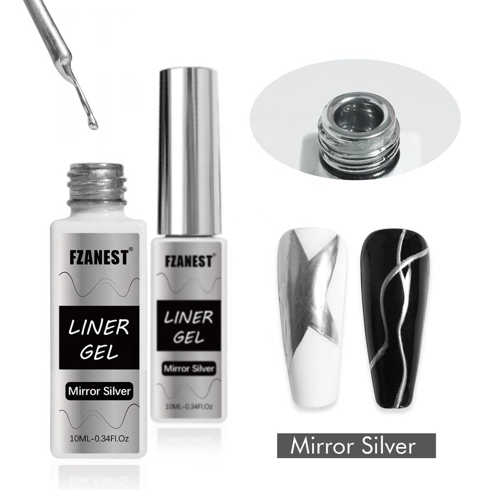 Miroir silver liner gel