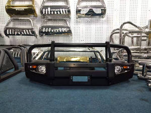 <span class=keywords><strong>Paraurti</strong></span> <span class=keywords><strong>Anteriore</strong></span> in Acciaio Nudge Bar Bull Bar per Toyota Hilux 4runner Rav4 Prado Land Cruiser <span class=keywords><strong>Ford</strong></span> Ranger F150 Navara Np300 Patrol - Product Image 3