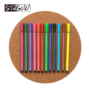 Kit de marqueurs artistiques Stasun multicolores, pour croquis, dessin, lavables, feutres aquarelle - Product Image 2