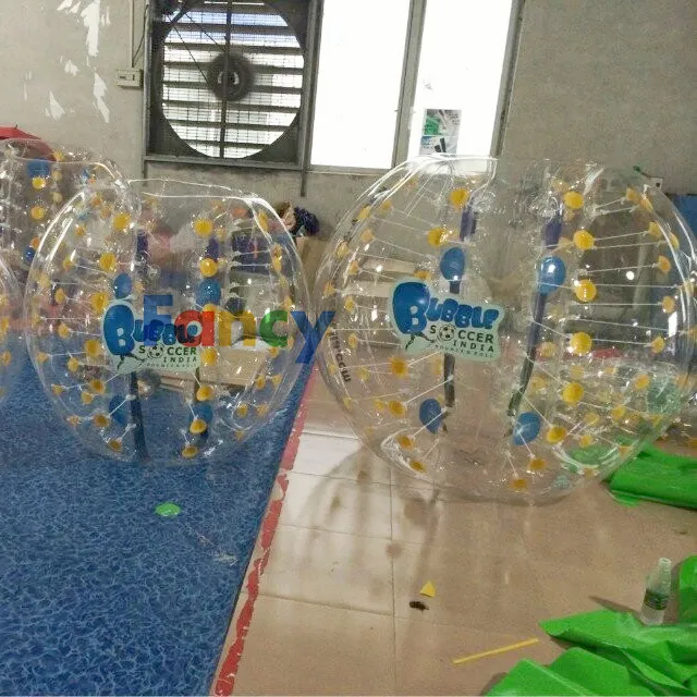 Best material TPU inflatable human bumper zorbs bubble soccer ball for game