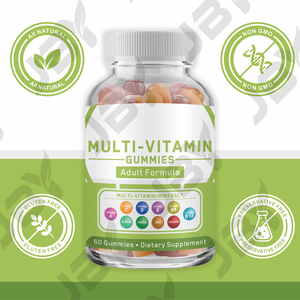 อาหารเสริมโภชนาการประจำวัน JBY ช่วยเสริมวิตามินครบถ้วนและเสริมสร้างสุขภาพที่สมดุลสำหรับผู้ใหญ่ วิตามินรวมแบบกัมมี่ - Product Image 5