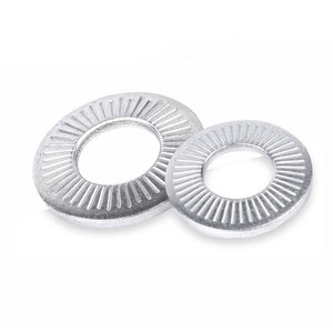 Wanqian Fasteners Serrated Lock Washers 304 Stainless Steel DIN6796 External Tooth General Industry - Product Image 1