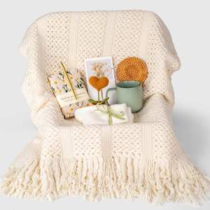 Juego de Regalo Personalizado Hecho a Mano con Manta Temática Exquisita, Vela Aromática, Calcetín, Taza, Souvenir para Mujeres y Amigas - Product Image 2
