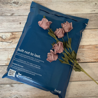 Sacs en polyéthylène, imprimés personnalisés, 100 pièces, avec bande adhésive, haute qualité, pour courrier