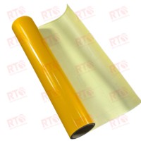 3100 3200 3300 Autoadhesivo Grado comercial Cuentas de vidrio Reflector Adhesivo Vinilo Adhesivo Rollo Material Reflectante Shheting