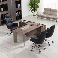 Chaise de bureau ergonomique en cuir véritable Boss, design minimaliste, confortable pour une utilisation prolongée, réglable en hauteur, inclinable et pivotante