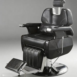 Sillón de Barbero Hidráulico <span class=keywords><strong>Reclinable</strong></span> de Nuevo Diseño, de Dos Niveles, Estilo Vintage, para Peluquería, Salón de Belleza - Product Image 5