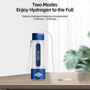 زجاجة مياه هيدروجينية عالية الجودة بتقنية SPE/PEM، نقاء الهيدروجين >99.99%، متوافقة مع USB والسيارة، سعة 420 مل - Product Image 3