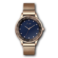 Montre-bracelet à quartz pour femme de marque de luxe Fashion Lady avec cadran perlé et bracelet magnétique