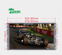 Neuer 21,5-Zoll Open Frame/VESA Gaming-Monitor 1920x1080 60Hz 16:9 Digital Signage Kapazitiver Touchscreen für Arcade-Spielautomaten