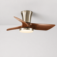 Nouveau modèle 2026, très demandé : Plafonnier ventilateur LED de luxe 29,5 pouces avec éclairage et ventilateur intégrés