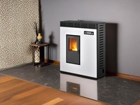 Populaire Smart Durable utilisant un poêle à granulés télécommande chauffage à granulés de bois pour le salon