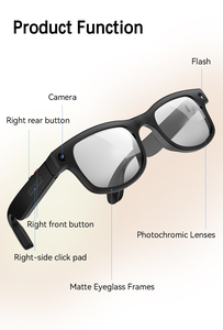 Gafas Inteligentes con IA de 8MP, Traducción de Voz en Tiempo Real, Traducción de Llamadas de Audio y Video, Asistente de Idiomas Inteligente - Product Image 6