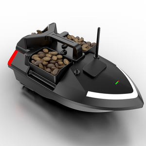Flytec V801 contrôle à une main 3 réservoirs d'appâts 2KG bateau de charge avec veilleuse 500M Navigation automatique RC carpe pêche bateau d'appâts - Product Image 3