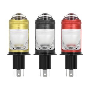 Phare LED H4 Super Lumineux 2V à Faisceau Hi/Lo avec Lentille de Projection Loupe et Canbus, Double Lentilles LED pour Moto - Product Image 6