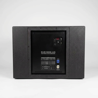 SUB 9006 Active 2x18 "3600W Line Array Cabinet professionnel en néodyme Big Bass Dual 18" Subwoofer 8 Ohm